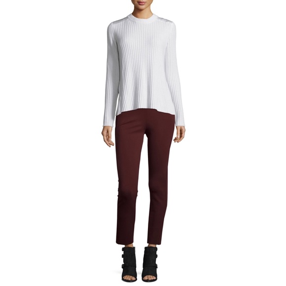 rag & bone Pants - Rag & Bone Simone Pant Port zip ponte ankle pant 8